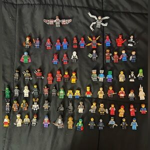 LEGO Minifigure Random Lot of 3 – Marvel, DC, Ninjago & More